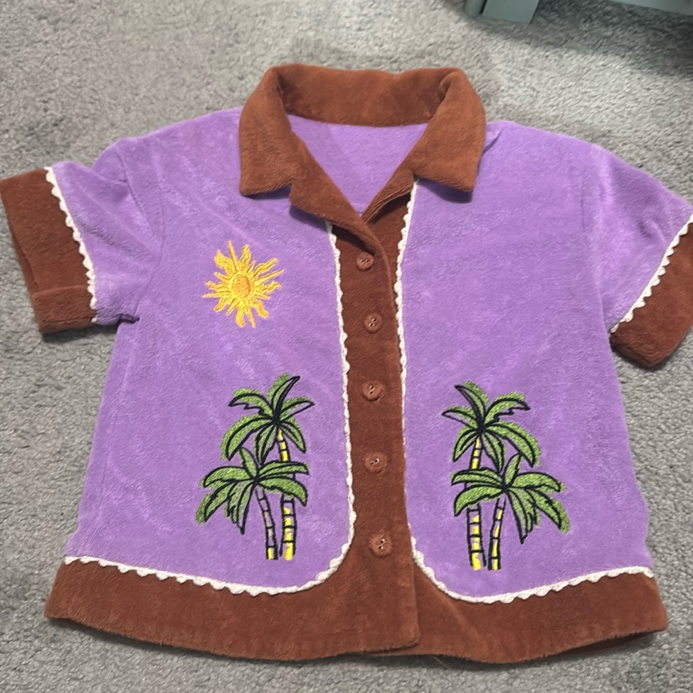 Zimmermann girls button down top